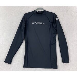 O'Neill Performance Fit Rashguard Shirt Youth Boys Size XLarge Black Long Sleeve
